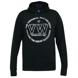 Duke Mens D555 Bourton Volkswagen Overhead Kingsize Hoodie / Black